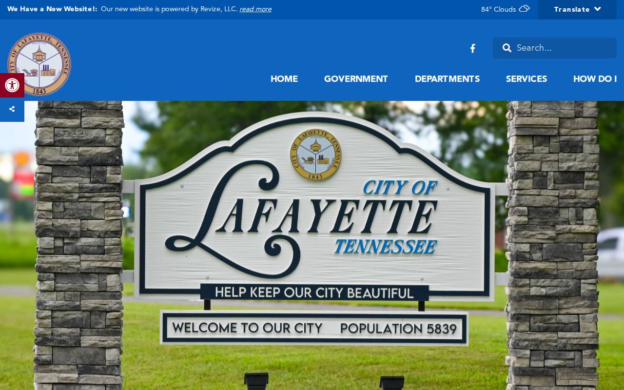 Lafayette warrant records, city website with police and court navigation