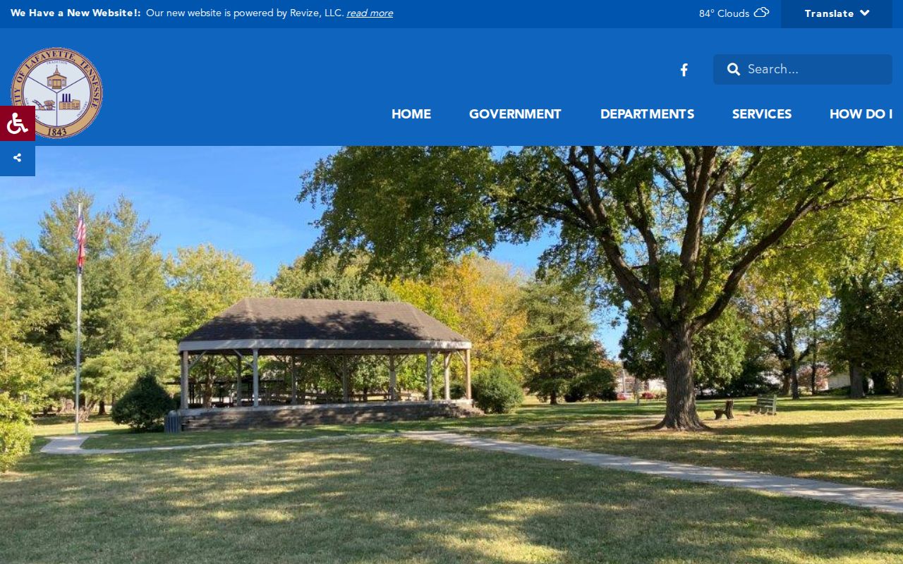 Macon County city court warrant information, Lafayette Municipal Court page