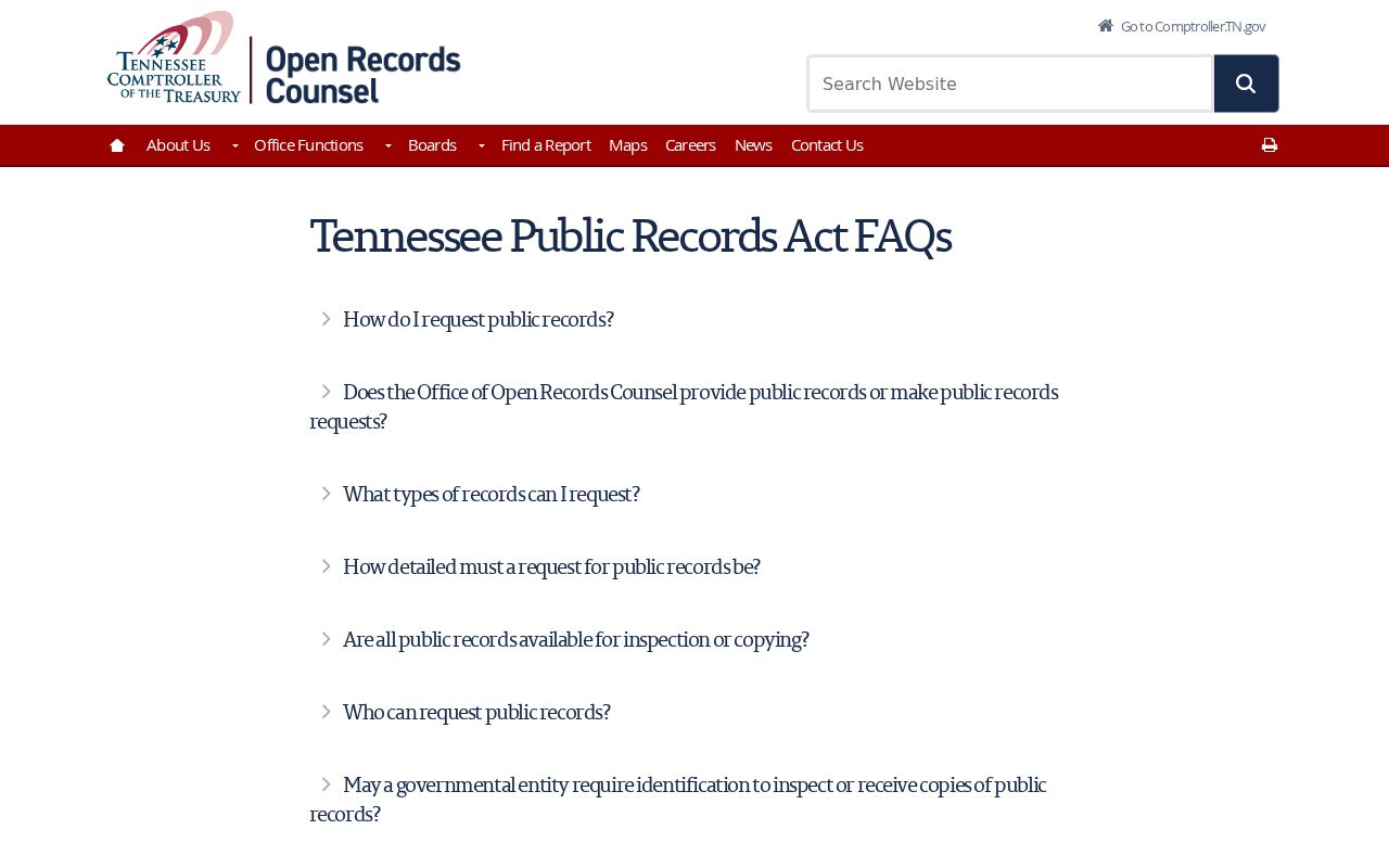 Macon County warrant search, Tennessee public-record request guidance