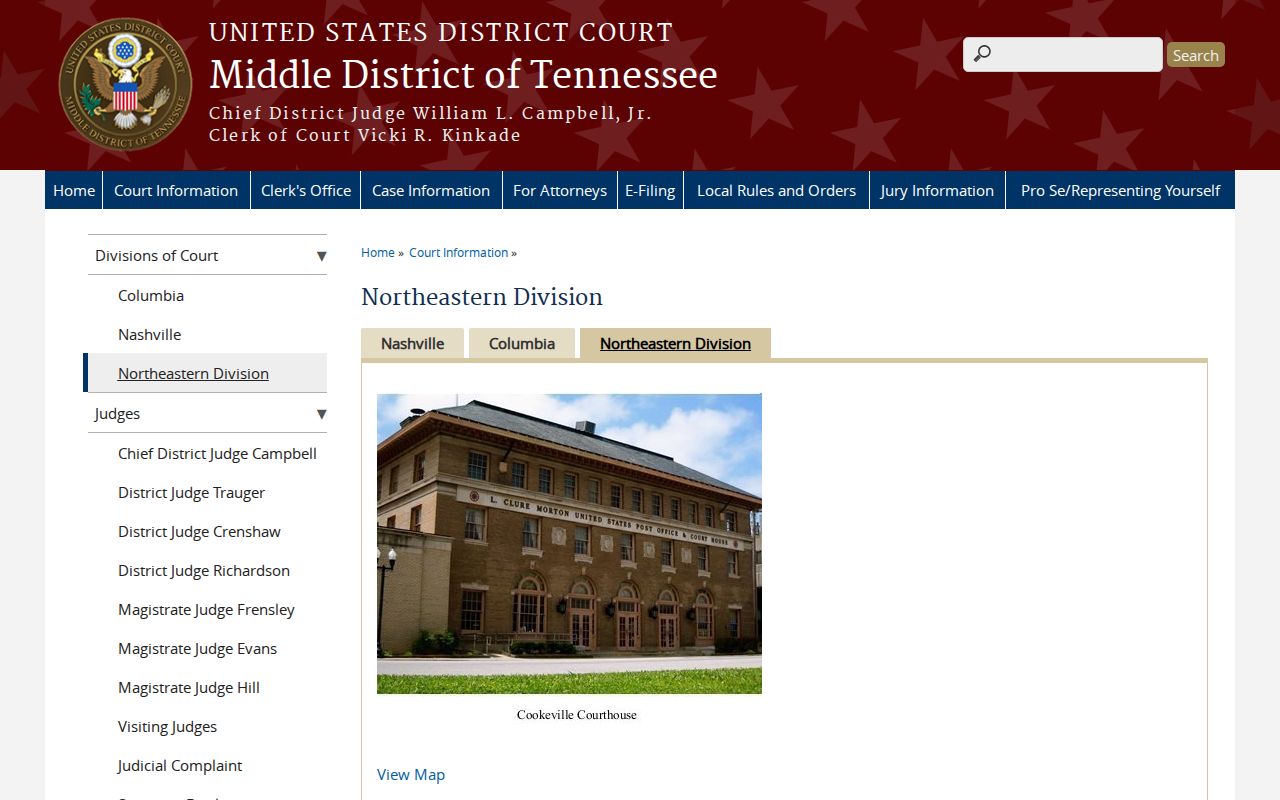 Macon County arrest warrants, federal Northeastern Division court information